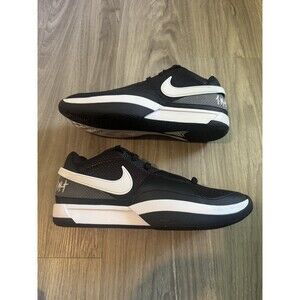 NEW Nike Men's SIZE 8 Ja Morant 1 TB PROMO Basketball Black White HJ7386-002